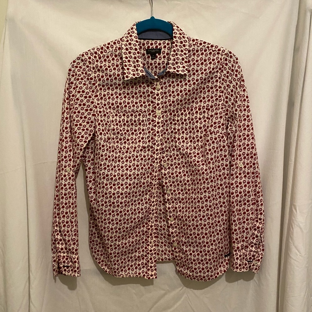 Talbot Apple Pattern top